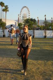 Demi Rose at Coachella 04/23/2022