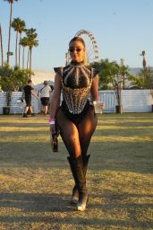 Demi Rose at Coachella 04/23/2022