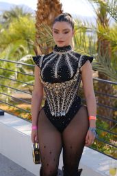 Demi Rose at Coachella 04/23/2022