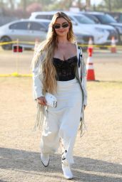 Demi Rose at Coachella 04/24/2022