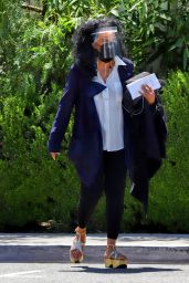 Diana Ross With Extra Protection - West Hollywood 04/18/2022
