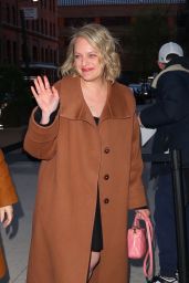Elisabeth Moss - Arrives to Pre-tape an Interview for Watch What Happens Live With Andy Cohen in NYC 04/27/2022