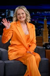 Elisabeth Moss   The Tonight Show with Jimmy Fallon 04 26 2022   - 95
