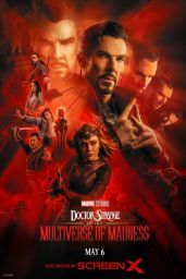 Elizabeth Olsen - "Doctor Strange in the Multiverse of Madness" Posters and Trailer