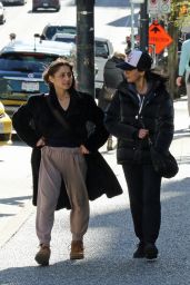 Emmanuelle Chriqui and Sofia Hamsik - Out in Vancouver 04/10/2022