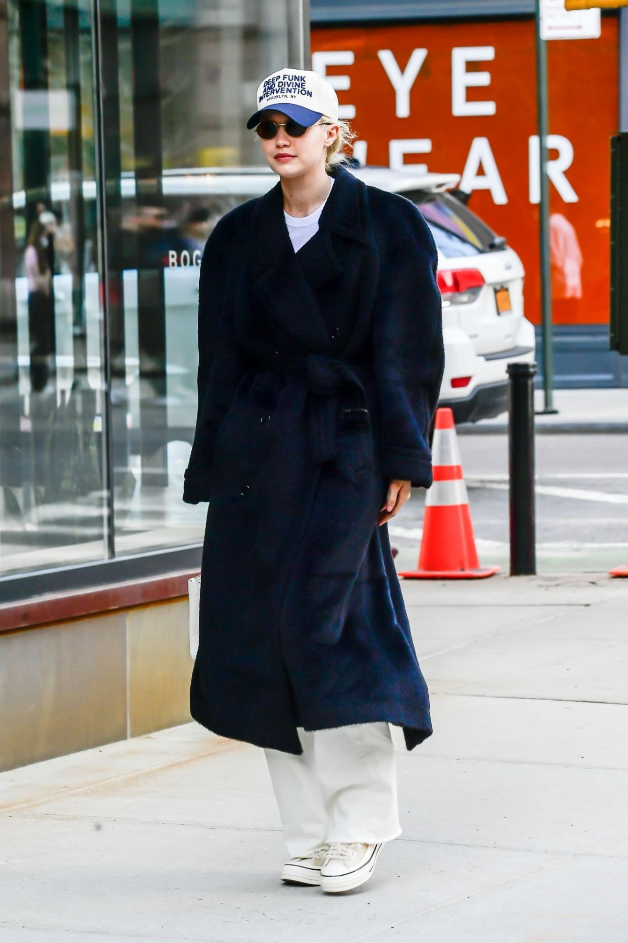 Gigi Hadid is seen walking in soho on August 3 2022 in New York City, FilmMagic