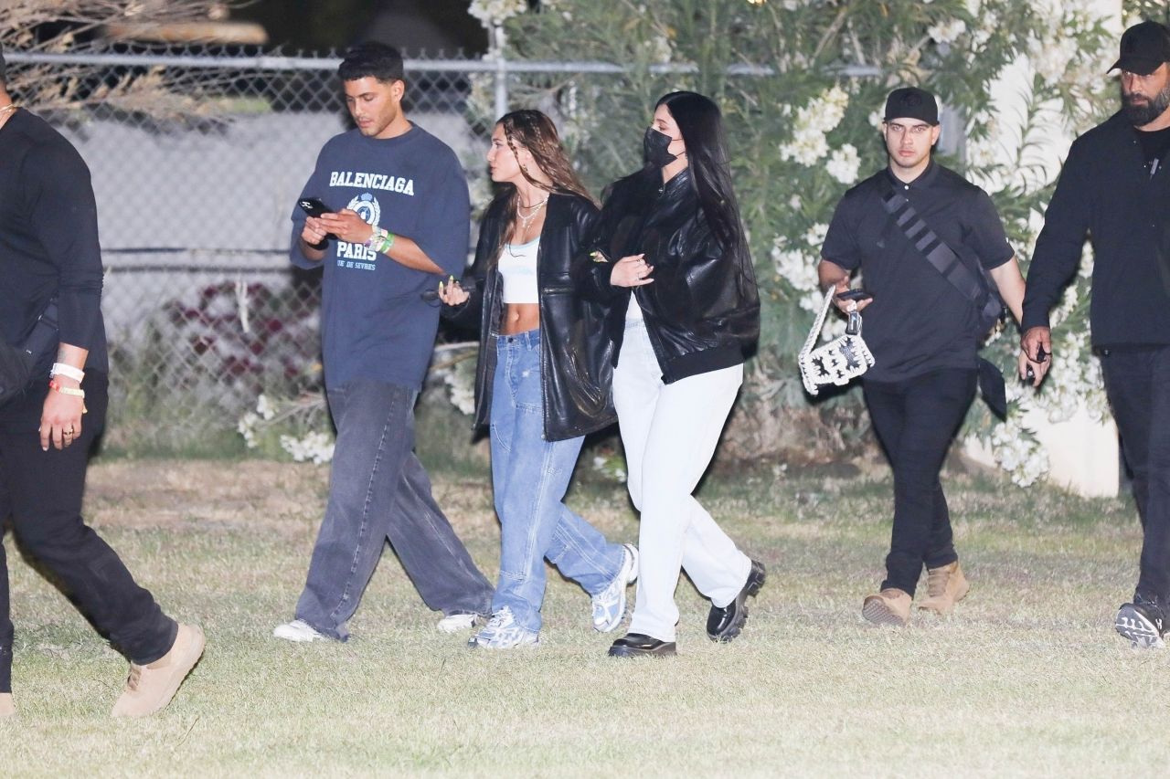 Hailey Rhode Bieber and Kylie Jenner - Coachella Valley Music and Arts