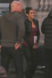 Halle Berry and Mark Wahlberg - "Our Man From Jersey" Set in London 04/19/2022