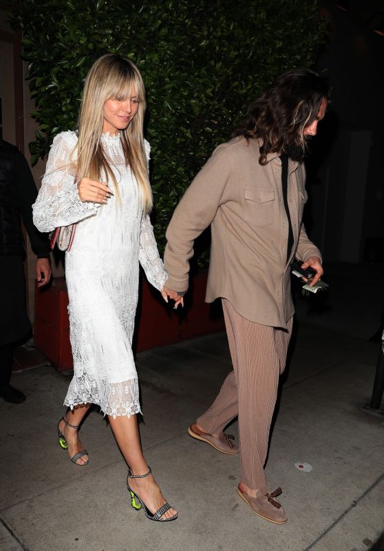 Heidi Klum and Tom Kaulitz at Giorgio Baldi in Santa Monica 03/30/2022