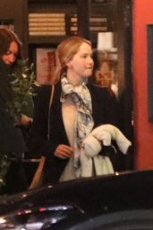 Jennifer Lawrence and Cooke Maroney at Chi Spacca in LA 04/17/2022
