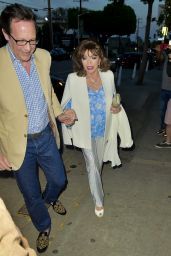 Joan Collins With Her Husband Percy Gibson at Craig