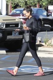 Jordana Brewster - Out in Brentwood 04/18/2022
