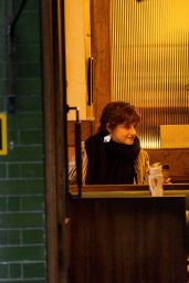 Julia Garner - "Apartment 7a" Set in London 04/22/2022