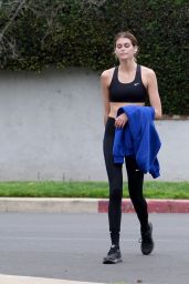 Kaia Gerber - Leaving a Pilates Class in LA 04/06/2022