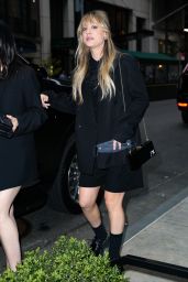 Kaley Cuoco in an All Black Outfit - New York 04/21/2022