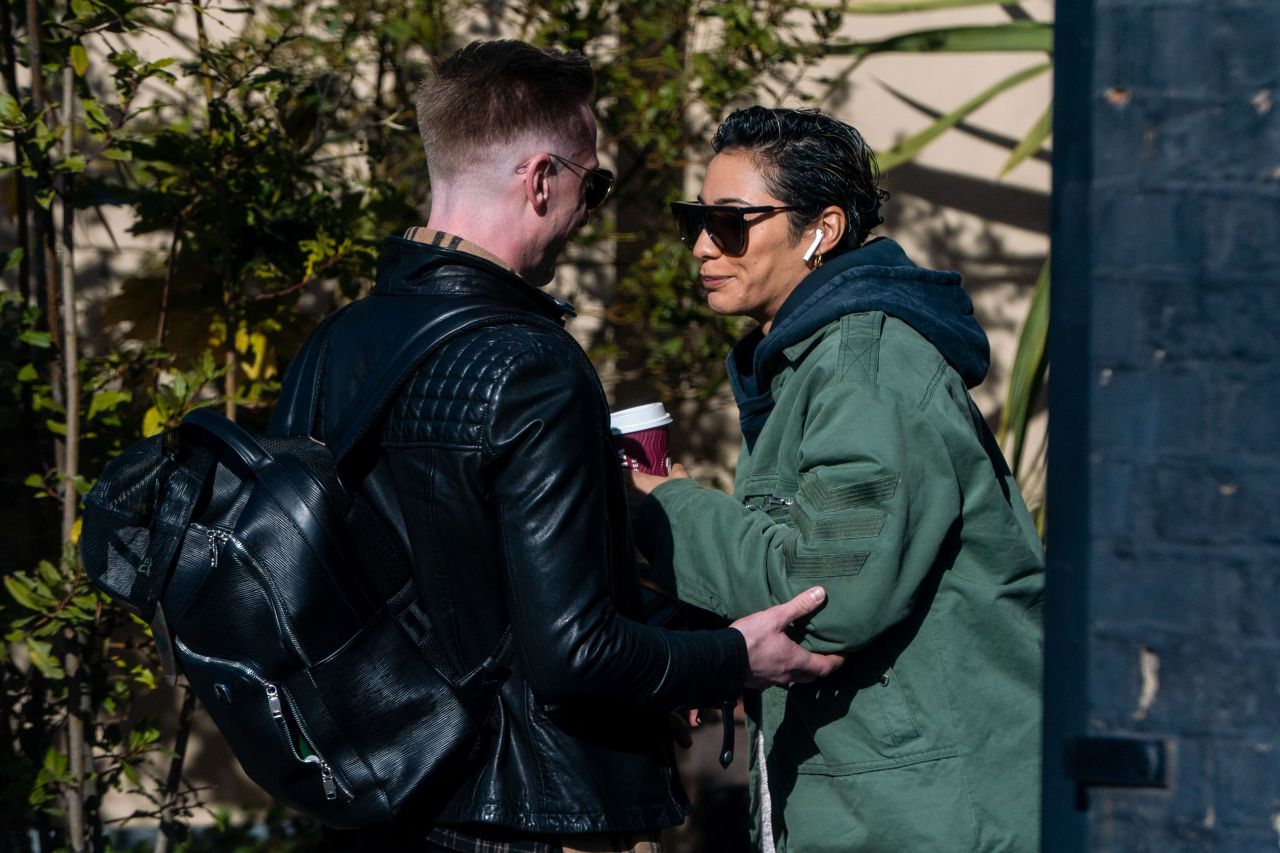 Karen Hauer - Arrives at "Strictly Come Dancing" Rehearsals in London