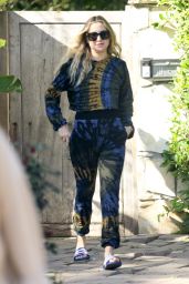 Kate Hudson Wears Matching Tie Dye Sweatsuit - Brentwood 04/25/2022