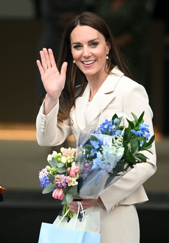 Kate Middleton - Visits Maternal Healthcare Organizations in London 04/27/2022