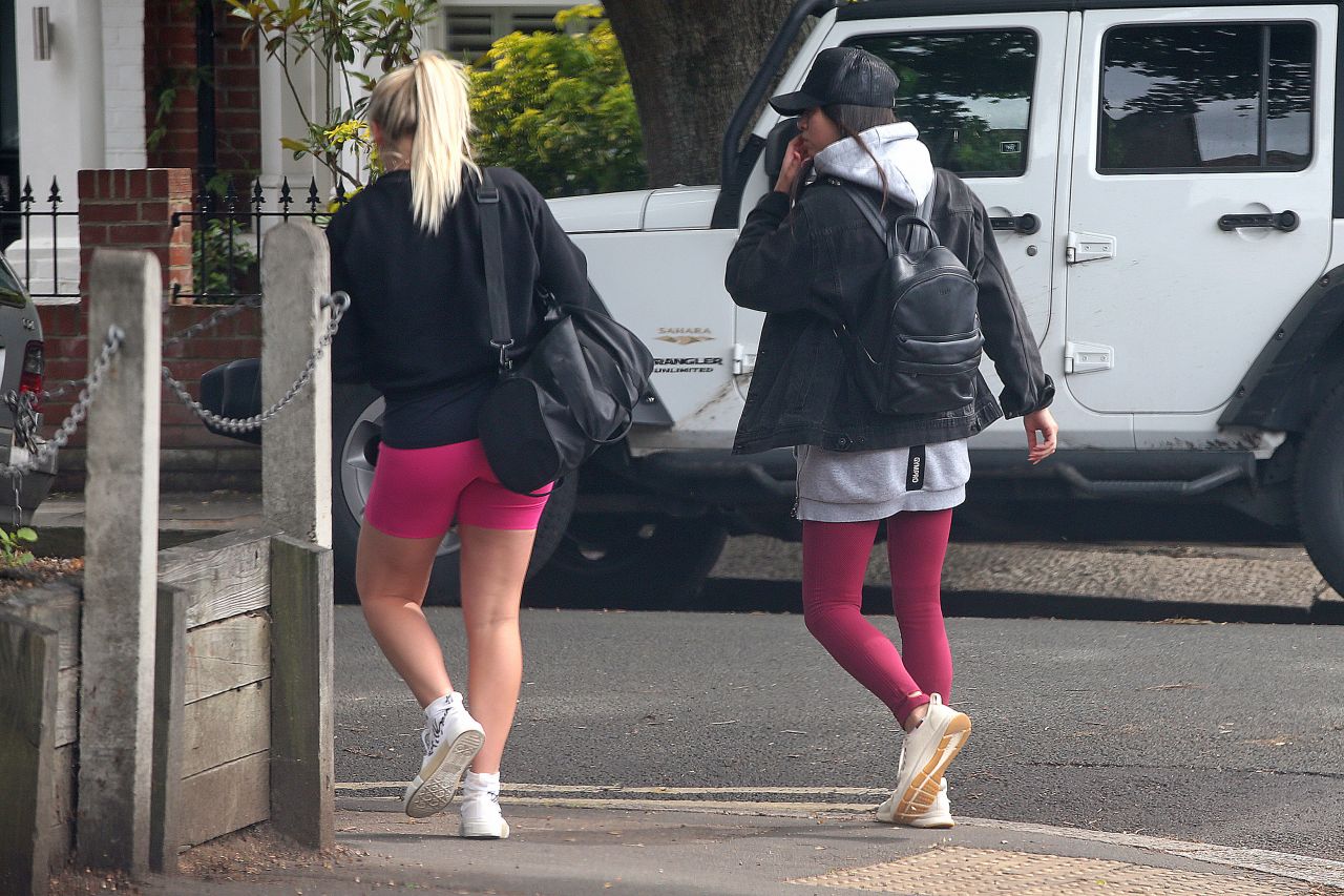 Katya Jones and Aimee Fuller - Out in London 04/14/2022 • CelebMafia