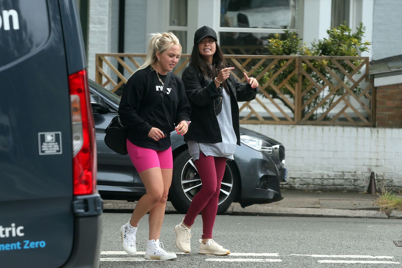 Katya Jones and Aimee Fuller - Out in London 04/14/2022 • CelebMafia