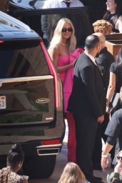 Khloe Kardashian - Arrives at the Hulu Launch Pparty in Malibu 04/06/2022