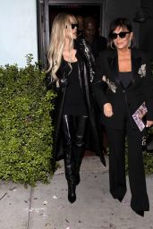 Khloe Kardashian – Kylie’s Private Dinner Party Celebration in LA 04/05/2022