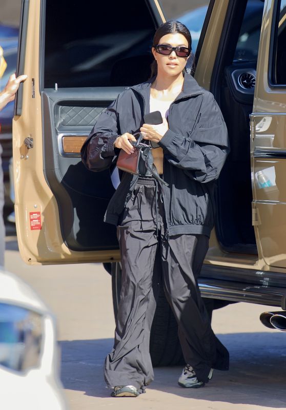 Kourtney Kardashian at Nobu Malibu 04/24/2022