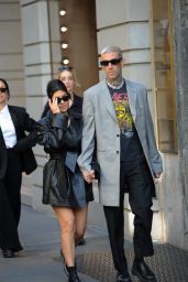 Kourtney Kardashian With Travis Barker   Out in Milan 04 27 2022   - 73