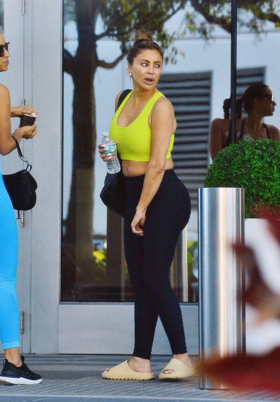 Larsa Pippen in Gym Ready Outfit - Miami 03/31/2022