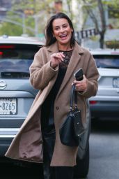 Lea Michele Looks Stylish - New York 04/27/2022