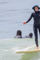 Leighton Meester   Surf Session in Malibu 04 26 2022   - 74