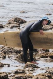 Leighton Meester   Surf Session in Malibu 04 26 2022   - 28