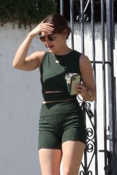 Lucy Hale at Griffith Park in Los Angeles 04/07/2022