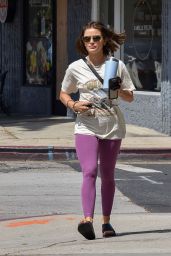 Lucy Hale in Comfy Outfit - Studio City 04/11/2022