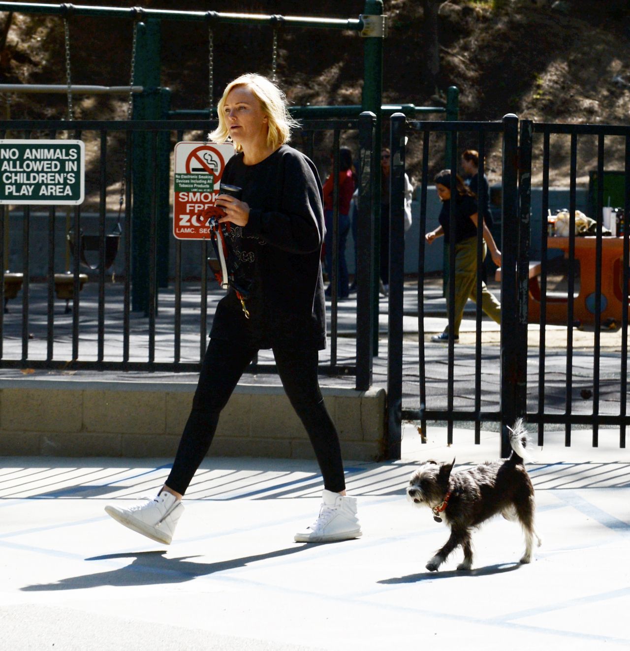 Malin Akerman at the Park in Los Angeles 04/20/2022 • CelebMafia