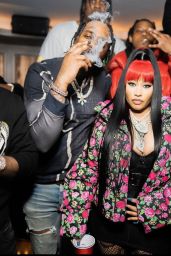 Nicki Minaj - Live Stream Video and Photos 03/30/2022