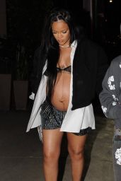 Rihanna and ASAP Rocky - Night Out in Los Angeles 04/23/2022