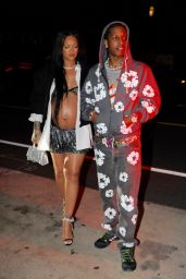 Rihanna and ASAP Rocky - Night Out in Los Angeles 04/23/2022