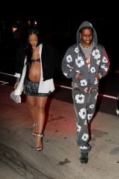 Rihanna and ASAP Rocky   Night Out in Los Angeles 04 23 2022   - 66