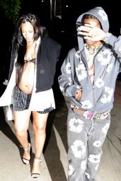Rihanna and ASAP Rocky   Night Out in Los Angeles 04 23 2022   - 59