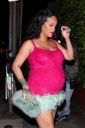 Rihanna at Giorgio Baldi in Santa Monica 04/03/2022