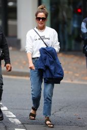 Rose Byrne in Casual Outfit - Sydney 04/14/2022
