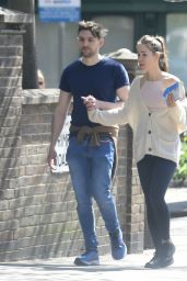Roxanne McKee - Out in London 04/20/2022