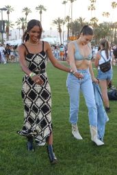 Shanina Shaik and Jasmine Tookes - Coachella Valley Music and Arts Festival in Indio 04/15/2022