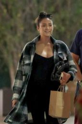Shay Mitchell - Leaving IL Pastaio in Beverly Hills 04/11/2022
