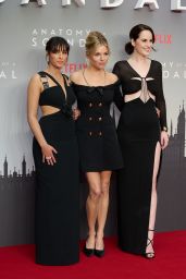 Sienna Miller, Naomi Scott and Michelle Dockery - "Anatomy Of A Scandal" World Premiere in London