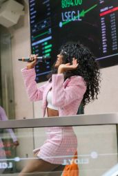 Sinitta - Performs on Lesbian Visibility Week at the London Stock Exchange 04/26/2022