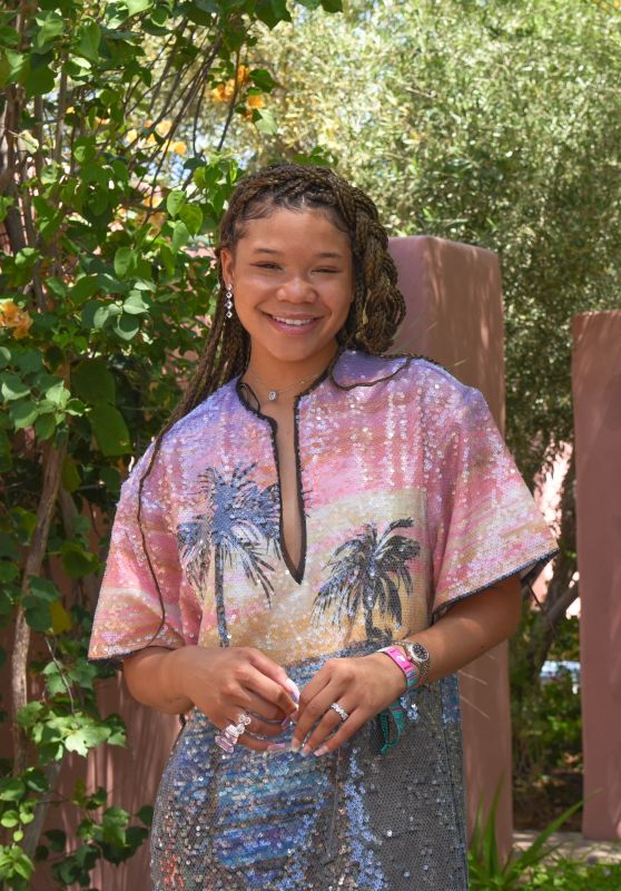 Storm Reid - H&M Brings Hotel Hennes to Life During Coachella – Poolside Soiree in Indian Wells 04/16/2022