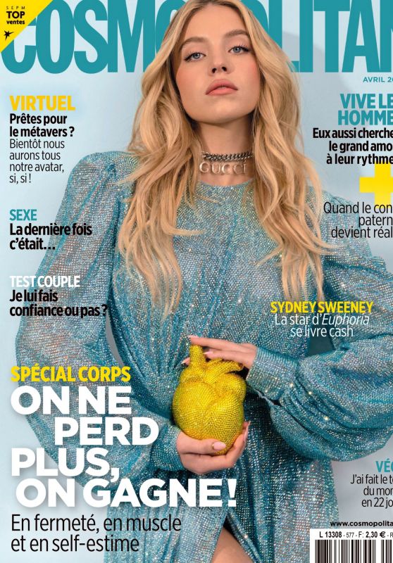 Sydney Sweeney - Cosmopolitan France April 2022 Issue