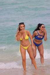 Victoria Larson, Lisa Opie and Erica Porras - Miami Beach 04/14/2022